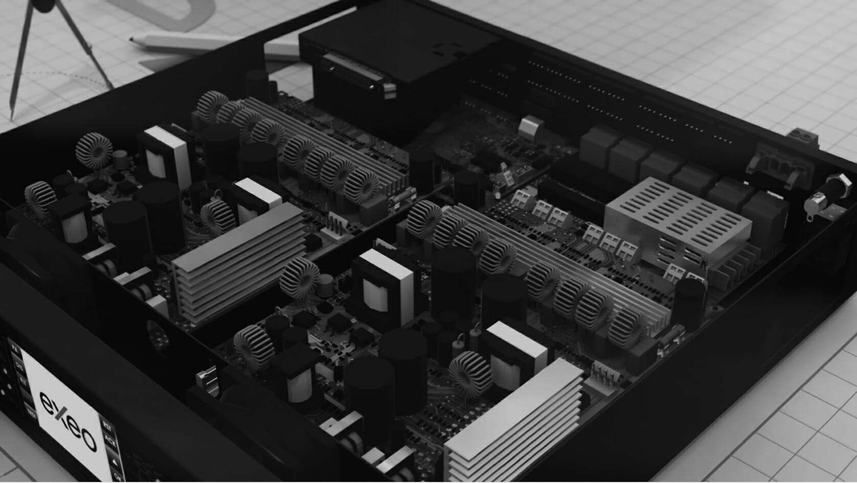 Image Ampli Class D EXEO - Majorcom