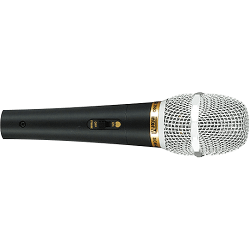 Microphone dynamique filaire avec XLR symétrique et interrupteur