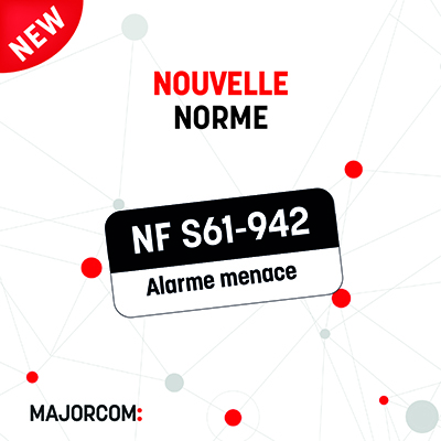 Nouvelle norme NFS 61-942 – Alarme menace